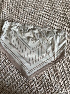 SHEIN scarf tube top